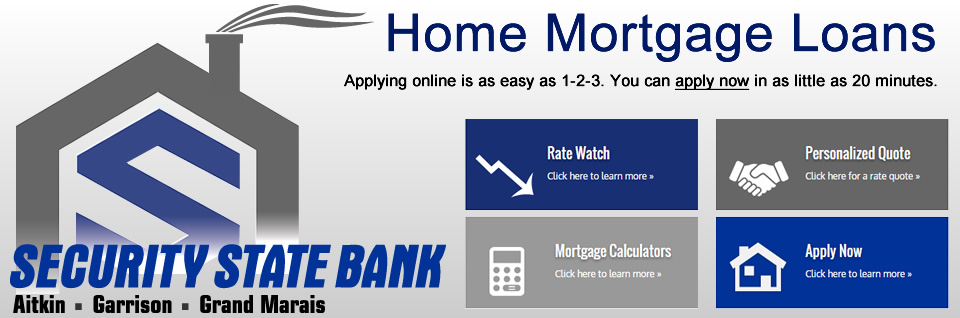 Applying online is as easy as 1-2-3. You can apply
    now in as little as 20 minutes. Check rates, get a personalized quote and use our mortgage calculators.